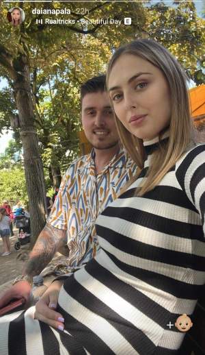 Daiana de la Mireasa a postat prima imagine cu burtica de gravidă! Fosta concurentă și Dani vor deveni părinți / FOTO