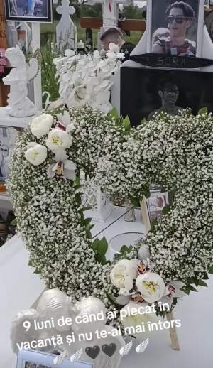 Cum arată mormântul lui Sebi Olariu, tânărul ucis de Vlad Pascu la 2 Mai. Au trecut 9 luni de la tragedie. Tatăl victimei, distrus de durere / VIDEO