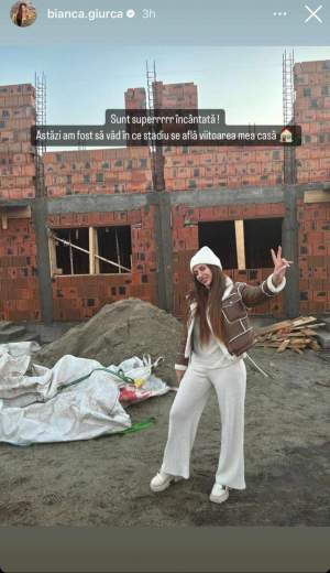 Bianca Giurcă își construiește o vilă de lux! Fosta concurentă de la Insula Iubirii este în extaz: ”Am fost să văd...” / FOTO