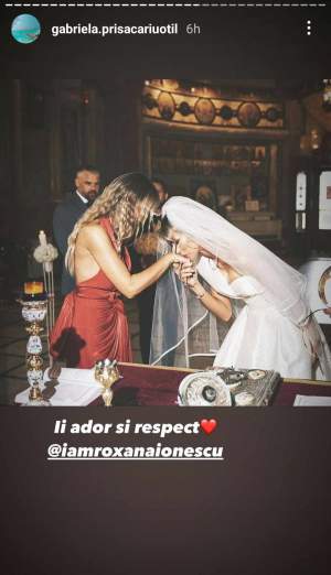 Gabriela Oțil, fotografie emoționantă cu nașa ei, Roxana Ionescu. Ce a postat soția lui Dani Oțil pe internet: „Respect...” / FOTO
