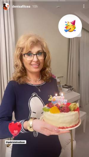 Mama Denisei Filcea și-a sărbătorit ziua de naștere. Imagini rare cu soacra lui Flick / FOTO