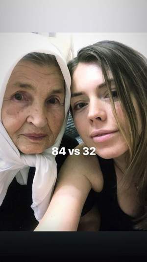 FOTO / Elena Gheorghe şi Ana Pîrvulescu, două privilegiate. Cât de simpatică este bunica lor de 84 de ani