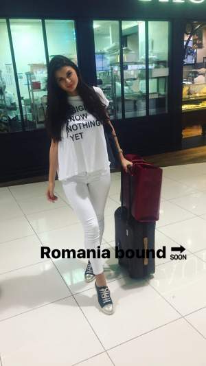 FOTO / Ramona Gabor s-a întors în România! Ce a făcut când a ajuns pe meleagurile natale