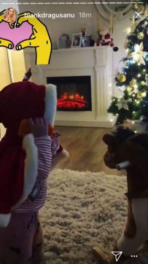 Bianca Drăgușanu și-a deghizat fetița în Crăciuniță. Micuța arată de-a dreptul adorabil