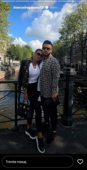Bianca Drăgușanu și Gabi Bădălău, vacanță romantică în Amsterdam. Cei doi îndrăgostiți se afișează din ce în ce mai des împreună / FOTO