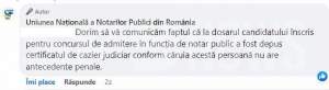 Actor condamnat penal, ajutat de Ministerul Justiției să participe la examenul de notar / Reacția Uniunii Notarilor din România
