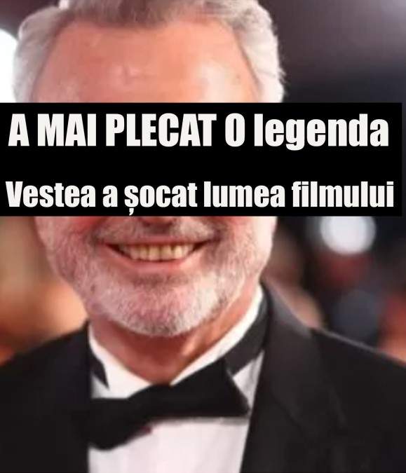 ULTIMA ORA! S-a mai stins un mare actor..Din pacate cortina a cazut. DRUM LIN