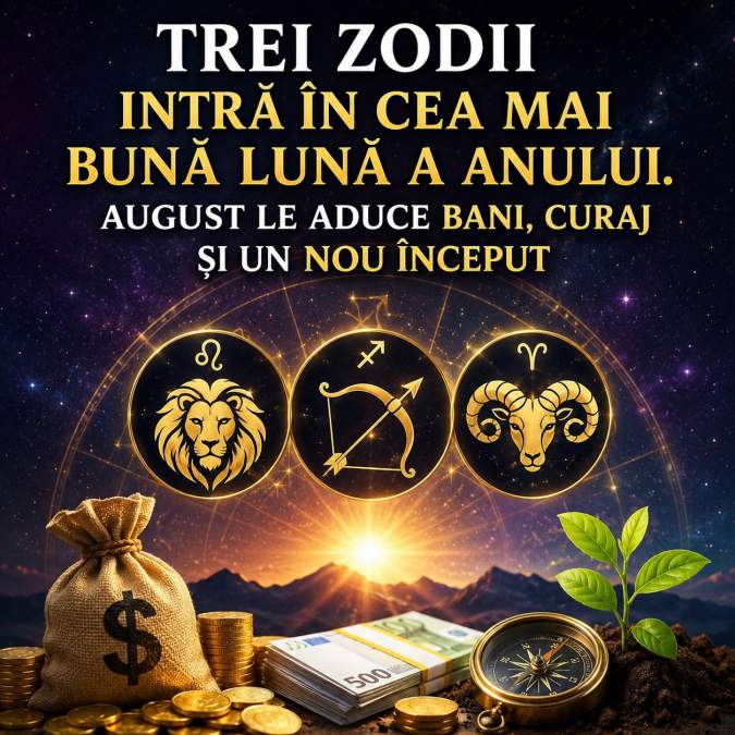 Atentie! August inchide usi, dar deschide drumuri neasteptate. Zodiile care isi schimba viata