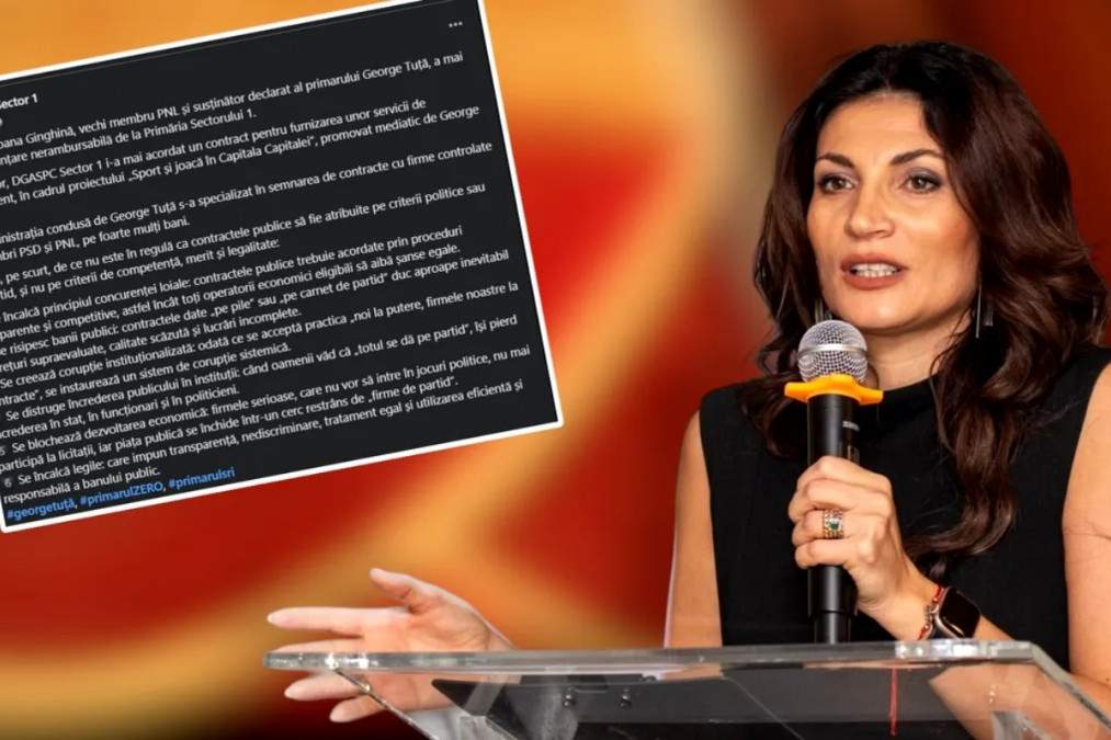 Cât a încasat Ioana Ginghină pe proiectele cu Primăria și ce relație are cu primarul George Tuță. Declarațiile EXCLUSIVE ale actriței