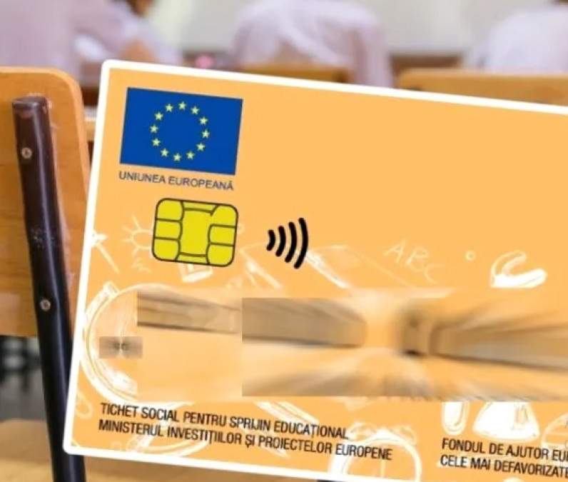 Anunț de la Guvern: Când vor fi încărcate cardurile educaționale cu 500 de lei