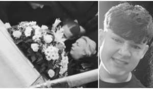 Momente sfâșietoare la înmormântarea adolescentului. Gestul cutremurător făcut de părinții lui Mario. Uniți, chiar dacă au divorțat