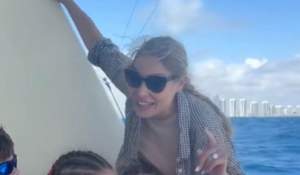 Valentina Pelinel, imagini rare cu copiii lui Borcea! Cum i-a putut filma în vacanţa din Miami pe cei mici, sunt fotografiile momentului