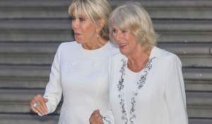 Brigitte Macron și Regina Camilla au atras toate privirile la Londra. Detaliul care arată apropierea dintre cele două