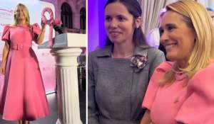 Gafa făcută de Andreea Esca la un eveniment! Se afla lângă Prima Doamnă și avea microfonul deschis. A auzit toată lumea!