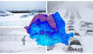 Când cad primii fulgi în Bucureşti. Prognoza ANM lunară. Inversiune termică în noiembrie