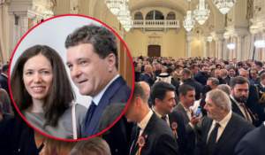 Prima Doamnă îşi intră în rol! Ce ţinută a avut Mirabela Grădinaru la recepţia de Ziua Naţională. A întors toate privirile!