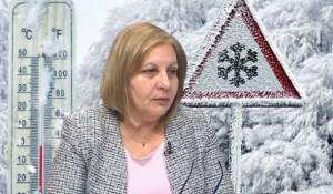 EXCLUSIV. Elena Mateescu anunţă un episod de ger năprasnic: Maximele vor fi negative în toată ţara!