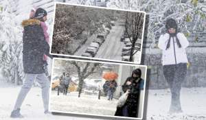 Haos climatologic, vortexul aduce ger de crapă pietrele. Cât va ninge în Bucureşti
