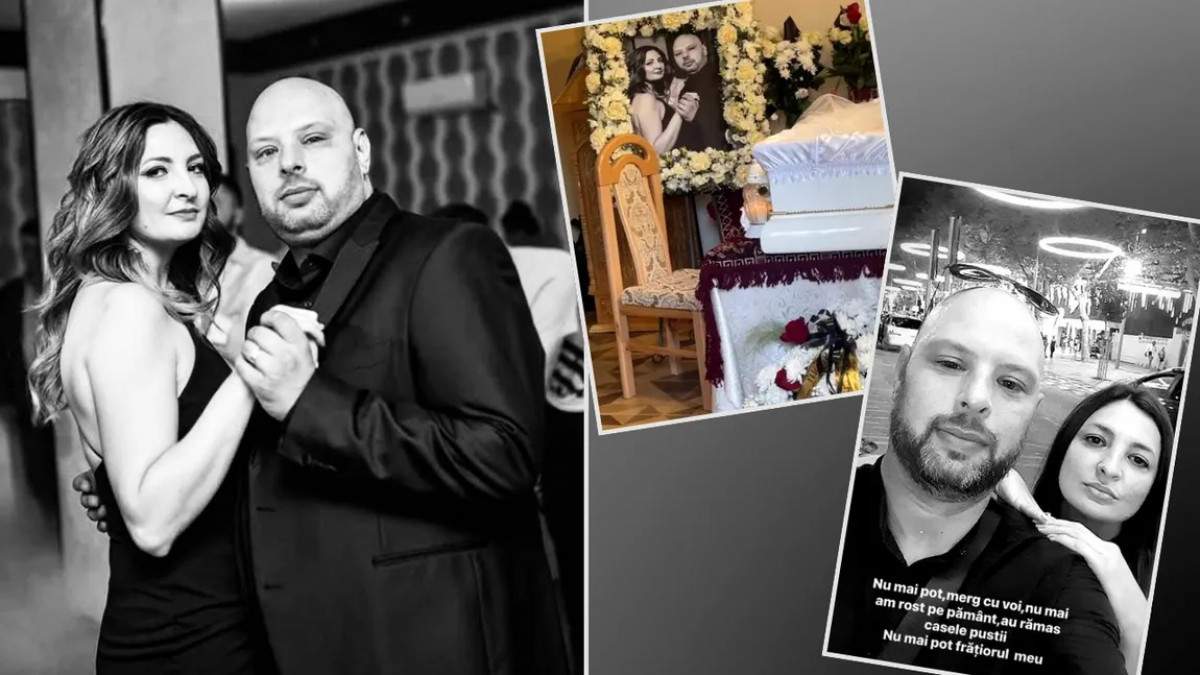 Ți se rupe sufletul! Avem primele imagini de la priveghiul soților Sorin și Diana! Ce a pus familia &icirc;n sicriul fetiței te va ȘOCA