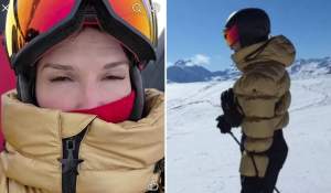Monica Bîrlădeanu, accident pe pârtie, la St.Moritz. Primele imagini!