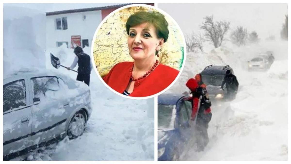 ALERTĂ MAXIMĂ! Dublu ciclon peste Rom&acirc;nia! Un nou vortex polar s-a format &icirc;n Muntenia. Romica Jurca: Va fi și mai rău de acum!