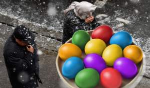 Vortexul polar face ravagii înainte de Paşte 2026. Se întorc ninsorile!