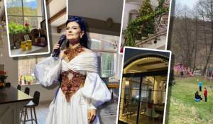Cum arată conacul de la țară al Olguței Berbec. Artista și-a ridicat o vilă impunătoare în satul natal. Are și o grădină imensă, chiar lângă pădure. Casa este ca din filme. De VIS! / GALERIE FOTO
