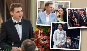 NUNTĂ mare în politică. Mircea Abrudean, președintele Senatului, s-a recăsătorit cu soția lui. Adina e director la Curtea de Conturi, iar în trecut a fost avocat în baroul Cluj. Bolojan a fost invitatul special!