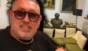 Cum arată vila de lux, de un milion de euro, a lui Serghei Mizil. În living are o statuie cu tatăl său, iar bucătăria e plină de sticle de băutură scumpă: Asta e familia mea, fiecare are vila sa, 3 case una lângă alta / GALERIE FOTO