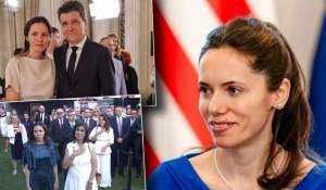 Prima Doamnă Mirabela Grădinaru a întors privirile la recepţia de la Ambasada SUA. Ce rochie a purtat