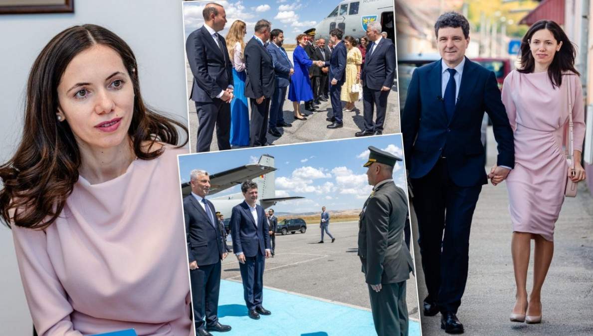 Prima Doamnă Mirabela Grădinaru a &icirc;ntors toate privirile la summitul NATO. Avem imaginile cu ţinuta non-conformistă
