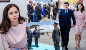 Prima Doamnă Mirabela Grădinaru a întors toate privirile la summitul NATO. Avem imaginile cu ţinuta non-conformistă