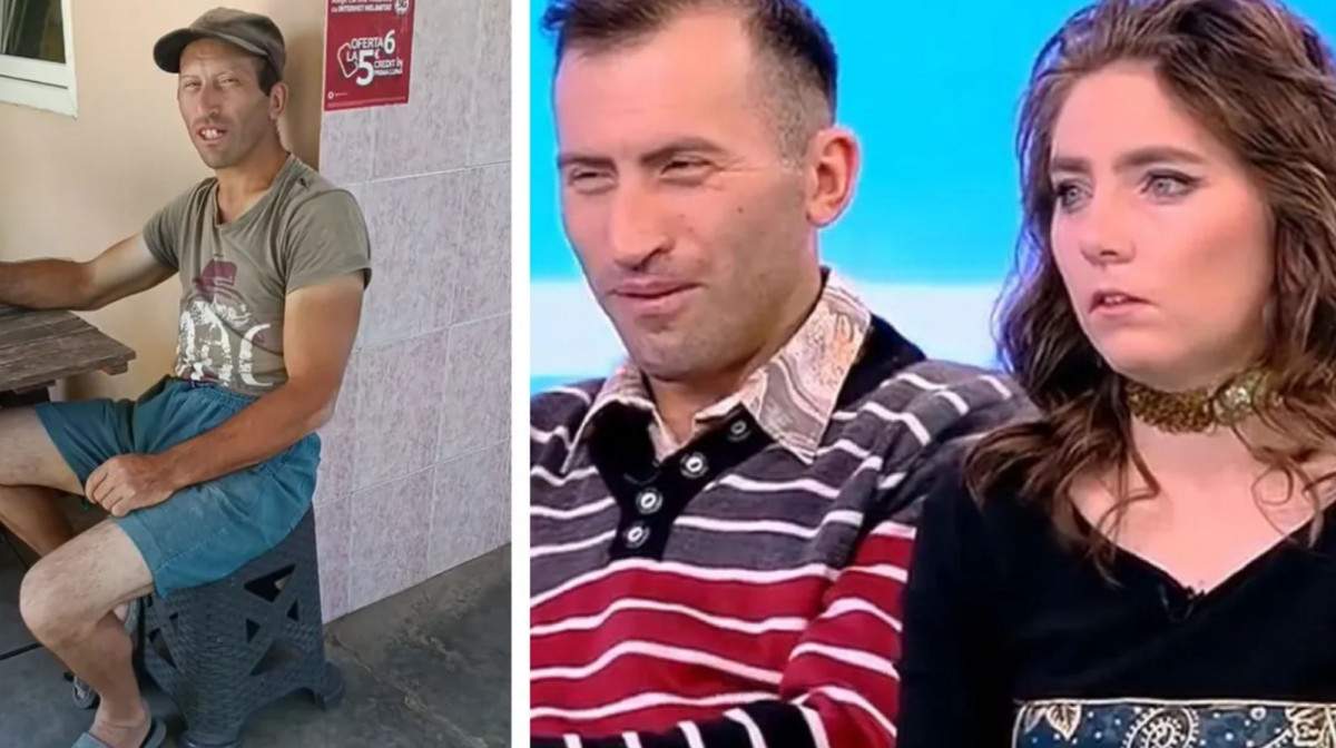 Cum a ajuns să arate Viorel Stegaru. Muncește ca salahor, se ocupă de copii și pare foarte bine. El a fost filmat la barul din sat, unde consuma un suc / VIDEO