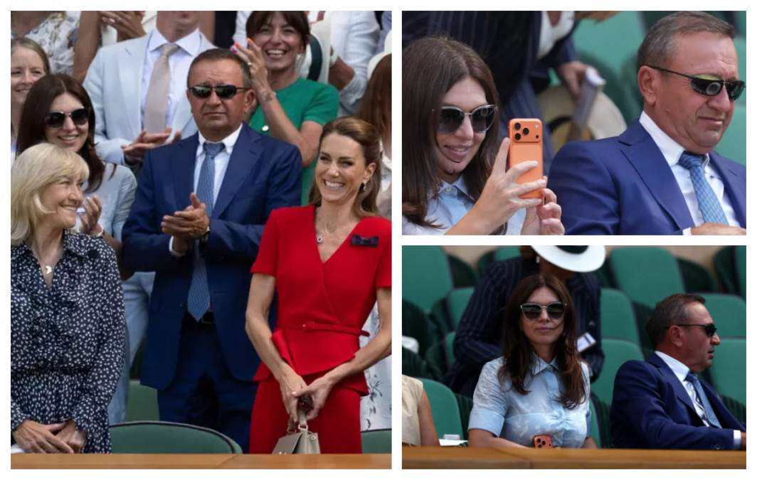 Halep, prima reacţie după ce s-a afişat cu "Regele mezelurilor", iubitul cu 24 de ani mai bătr&acirc;n, &icirc;n loja de la Wimblendon