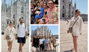 Detaliul surpriză care a apărut în pozele cu Andra Măruţă după escapada de la Milano. Sute de comentarii pe Facebook!