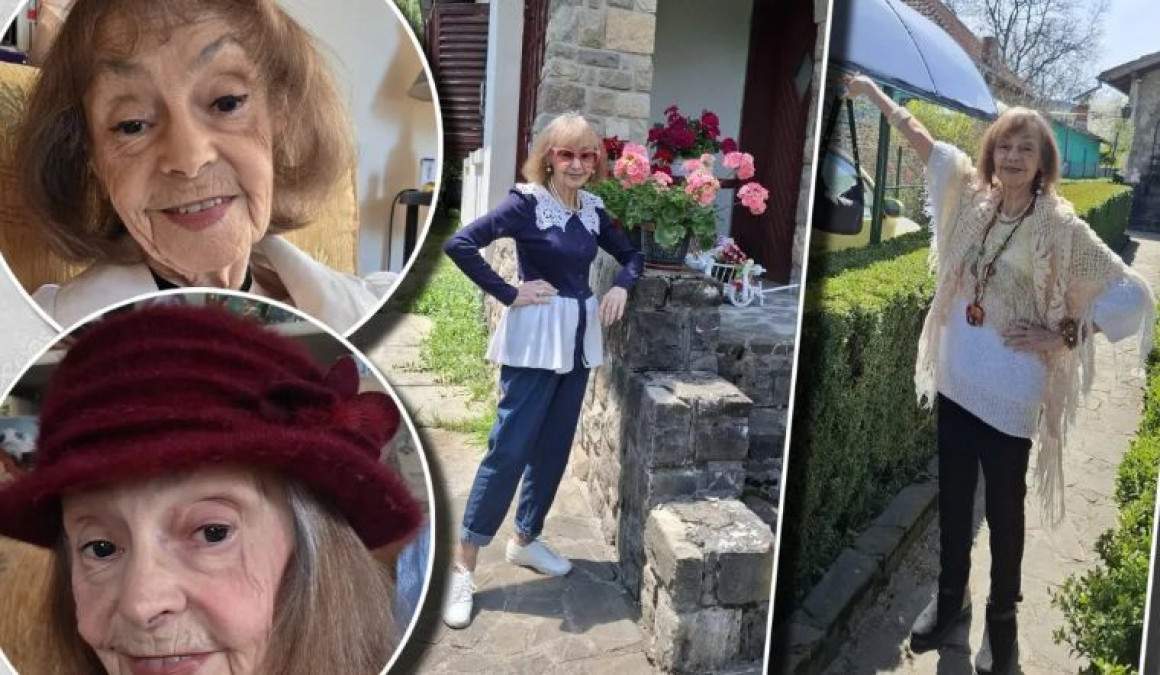 Marina Voica arată fabulos la 90 de ani. Este de o eleganță fără cusur. Merge la emisiuni, c&acirc;ntă, &icirc;ncalță tocuri și e mereu gătită. &Icirc;și cumpără des haine și &icirc;și face diferite outfituri / FOTO