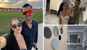 Deea Maxer și soțul ei și-au cumpărat casă, iar renovările sunt în toi. Locuința e mare, spațioasă și are etaj. Punctul de atracție este curtea foarteee mare / GALERIE FOTO