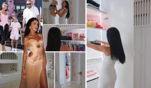 Adelina Pestrițu a decis să-i reamenajeze în secret camera fiicei ei. Nu s-a uitat la bani și i-a făcut o cameră ca din povești. Totul este alb, elegant și luminos / GALERIE FOTO
