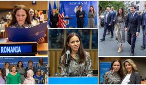 Prima Doamnă Mirabela Grădinaru a cucerit audienţa în SUA. Avem imaginile
