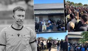 Imagini dureroase de la înmormântarea lui Gheorghe Moldovan. Mesajul de ADIO lăsat pentru fetiţe şi soţie