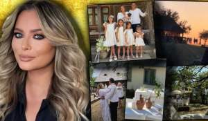 Cum arată casa rustică din Maramureș a Laurei Cosoi. A primit-o în dar de la soțul ei. Zici că ești în Rai aici: Avem de toate, verdeață, grădină, livadă. Peisajul e mirific / GALERIE FOTO