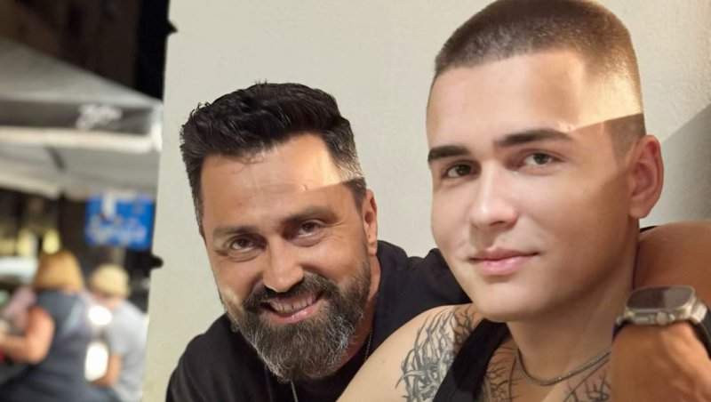 Chef Orlando Zaharia, un tată mândru! Fiul lui, Andu, a împlinit 20 de ani 