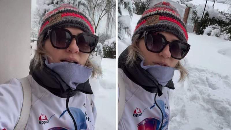 Mirela Vaida a mers pe jos doi kilometri jumate, din cauza zăpezii! Prezentatoarea de la Acces Direct a ajuns cu greu la serviciu