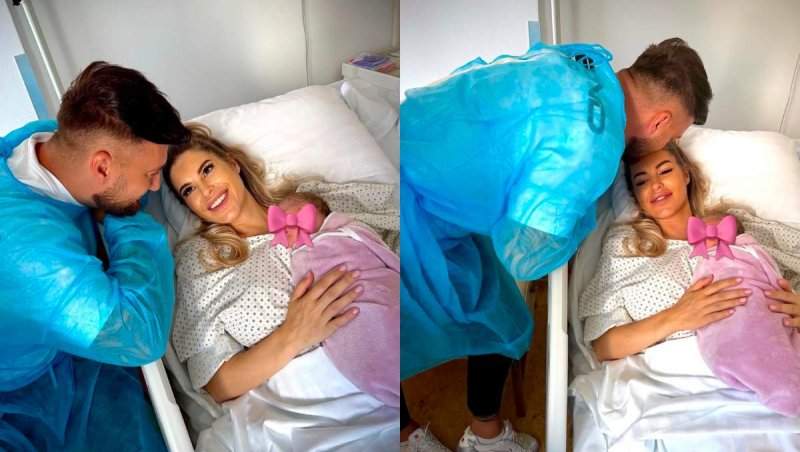 Simona Butură de la Insula Iubirii a devenit mamă. Primele imagini cu bebelușul