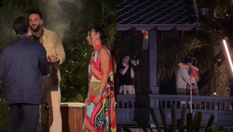 Imagini din culisele bonfire-ului dintre Armina și Marcel, la Insula Iubirii. Ce nu s-a văzut la televizor