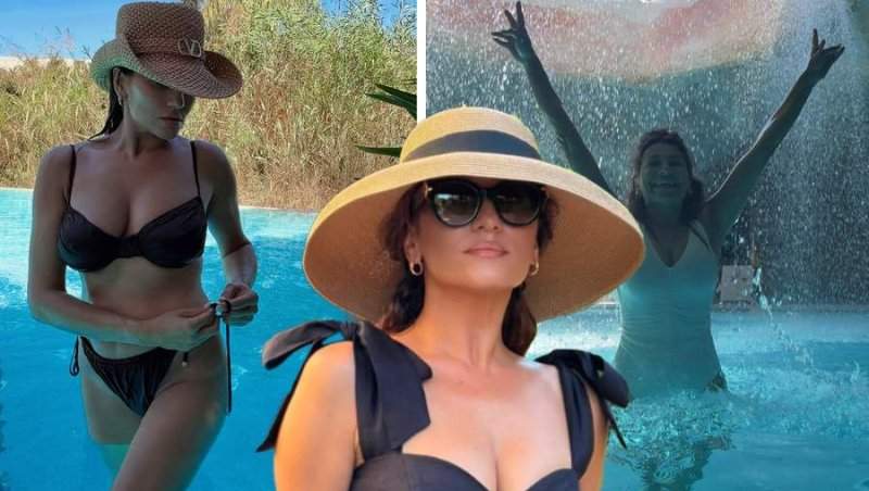 Dieta Claudiei Pătrăscanu! S-a pozat în vacanță în costum de baie și arată impecabil!