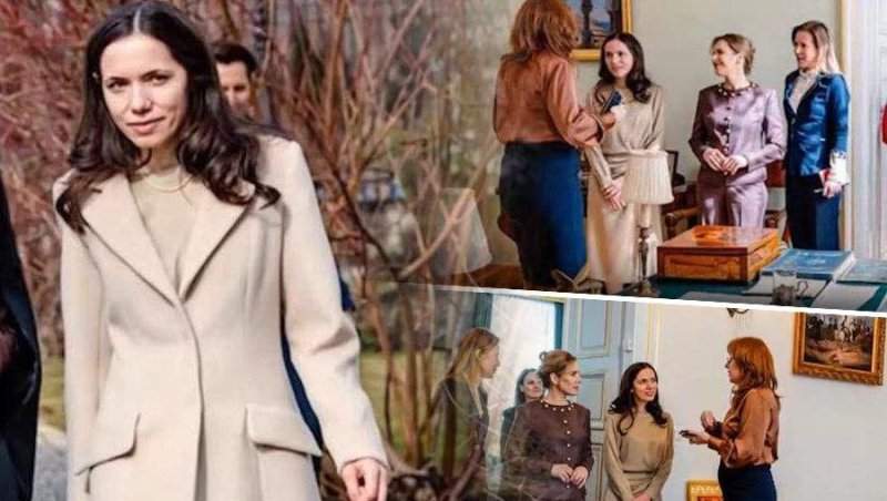 Cum s-a îmbrăcat Mirabela Grădinaru la întâlnirea cu Melania Trump. Cât a costat rochița partenerei lui Nicușor Dan