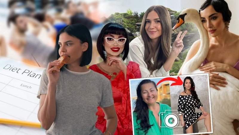 Vedete din România care au slăbit mult în ultimele luni. Imagini de senzație înainte/după