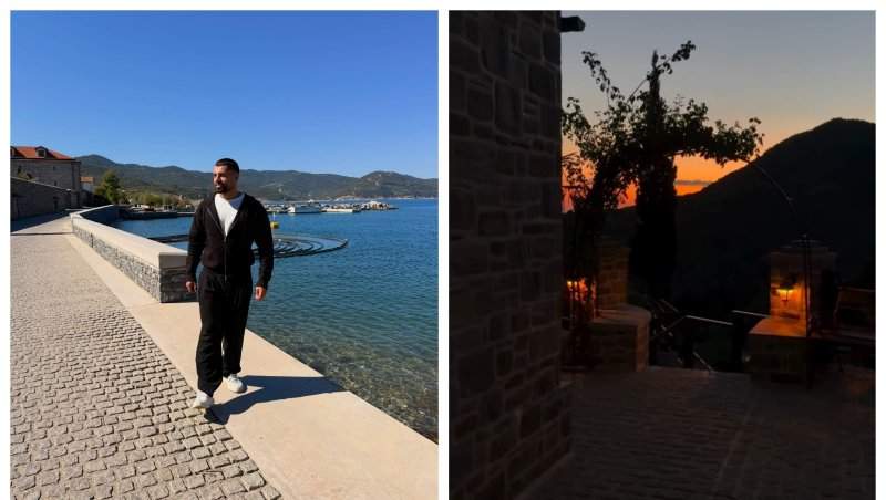 Teo Costache de la Insula iubirii a plecat pe Muntele Athos. Imagini rare cu fosta ispită