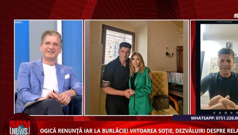 Primele declarații făcute de notărița Paula Cojocari și Stelian Ogică despre cununie. Ea a mai fost căsătorită